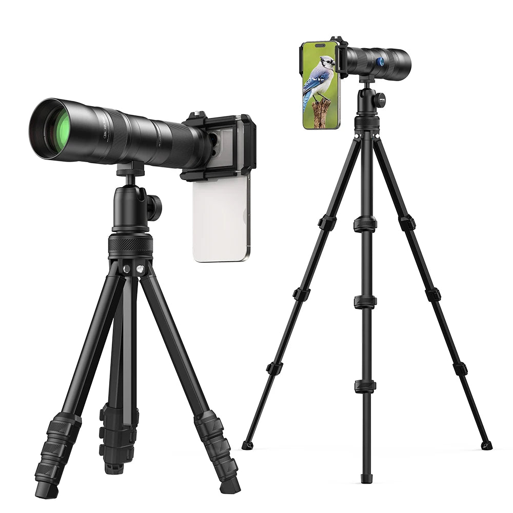 20X to 60X Mobile Phone Telephoto Zoom Lens with Metal Tripod