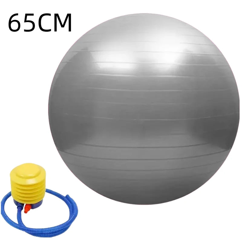 45CM-95CM Yoga Pilates Soft Big Ball Gym For Fitness Workout Exercise Balls Thickened Explosion-Proof Home Pvc Equipment