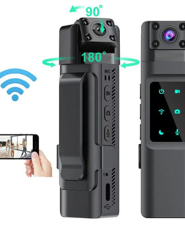 Wifi Hotspot Mini Camera 1080P Portable Digital Video Recorder Body Camera Night Vision DVR Miniature Camcorder