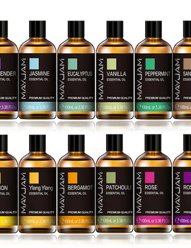 100ml Essential Oils For Humidifier Aromatic Diffuser Lavender Eucalyptus Rose Ginger Lemongrass Fragrance Oil Making Candles