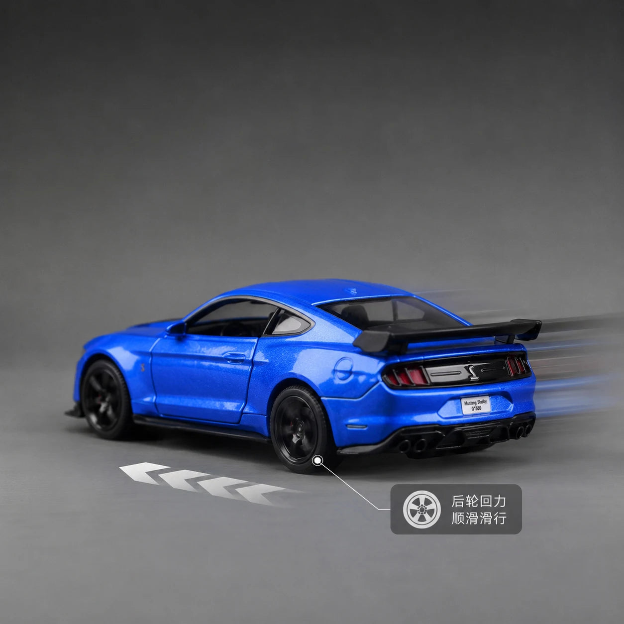1 38 Scale Ford Shelby Mustang GT500 Diecast Model Car