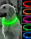 Led Dog Collar Luminous Usb Cat Dog Collar 3 Modes Led Light Glowing Loss Prevention LED Collar For Dogs Pet Dog Accessories