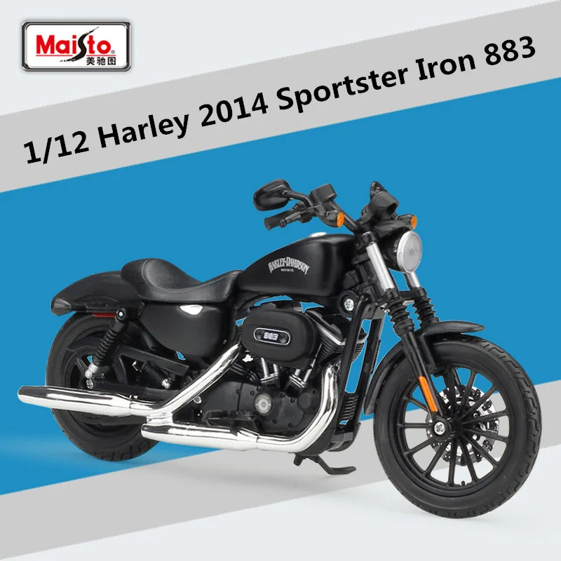 Diecast Harley Street Glide Special 2015 Motorcycle Model 1 to 12 Scale