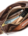 Handbags Vintage Soft Leather Tote Bags Multi Pocket Shoulder Messenger Bags High quality Shoulder Bag