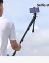 Metal Tripod Monopod for Camera DSLR Smartphone Monopod Stable and Portable Selfie Stick Hiking Pole Stick