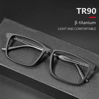 Reading Glasses Men Metal Eyeglasses Frame For Male Blue Light Blocking Glasses