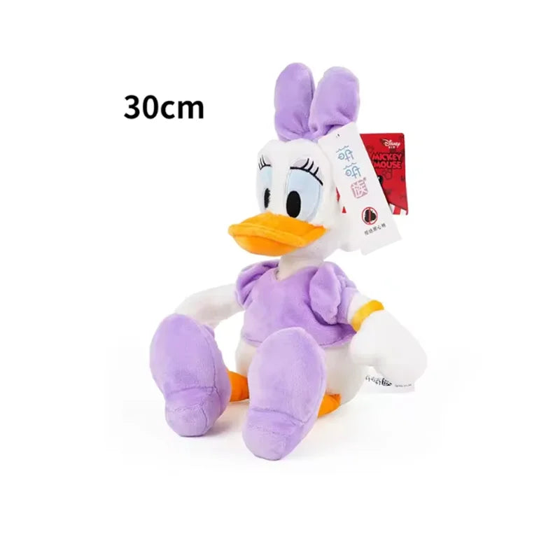 35cm Mickey Mouse Plush Toys Kawaii Anime Mickey Minnie Stuffed Plush Models Decoration Dolls for Kids Birthday Gift