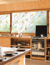 Privacy Window Film Opaque Static Cling Non Adhesive Film Bird Decals Decorative Glass Cover Tint Frosted Stickers for Home