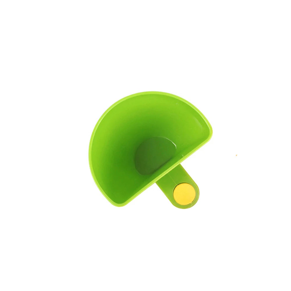 4Pcs/Set Kitchen Dipping Bowl Sauce Holder Hold Seasoning Dishes Dip Clip Bowl Plate Holder Assorted Colors Plate Clip Holders