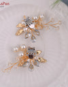 1 Pair Shoe Clips Removable Charm Shoe Buckle Bride Bridesmaid Wedding Shoe Accessories