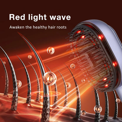 Electric Head Massage Comb Multifunctional Massage Comb Essential Oil Atomization Introduction Comb for Hair Development