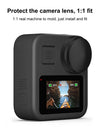 For GoPro Max Soft Silicone TPU Rubber Dual-Lens Cap Cover for GoPro Max Sports Action Camera Accessories