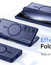 Magnetic MagSafe for Z Fold 6 Case with Hinge Protection Built-in Front Screen Protector Full Body Rugged Shockproof Phone Case