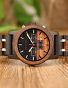 Wood Watch Zebra Multifunctional Luminous Lettering Custom