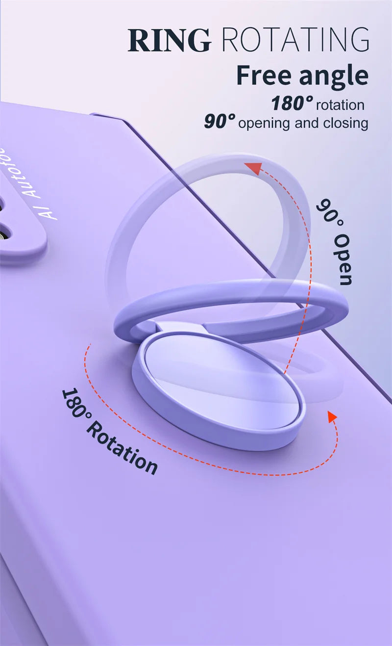 Car Mounted  Bracket Phone Case For Samsung Z Fold 2 3 4 5 Anti Fall All Inclusive Phone Protection Case