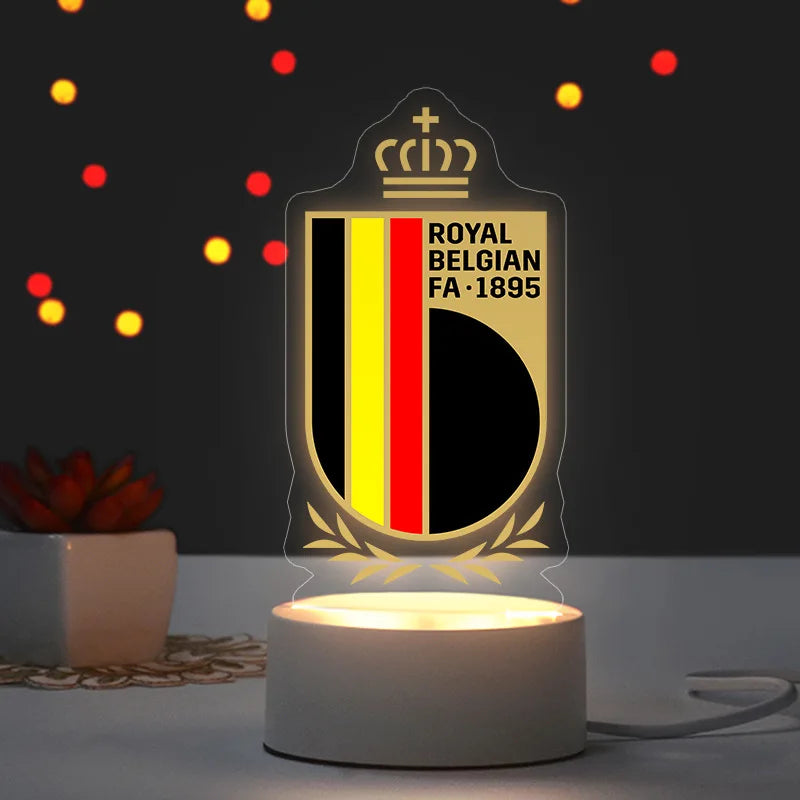 2026 Football Mascot Trophy LED Night Light Desktop Lamp Collectible Decoration