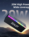 Portable Bluetooth-Compatible Speakers, Bass with Subwoofer, Wireless Sound Box, Waterproof TWS Boombox, 3000mAh, 20W