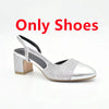 Silver Only Shoes