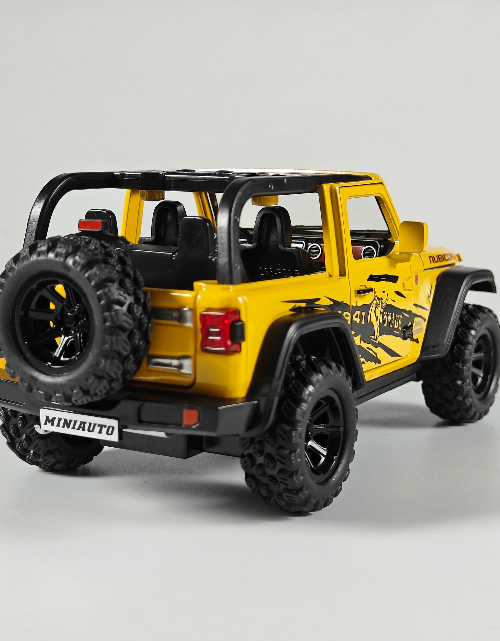 1:32 Jeep Wrangler Rubicon Alloy Off Road Diecast Model Hight Simulation Sound Light  Toy Collect Hobby Model Ornaments Gift