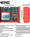 Digital Ohmmeter Insulation Resistance Meter 6000 Count Resistor Testers Capacitor Test Megohmmeter High Voltage Tool