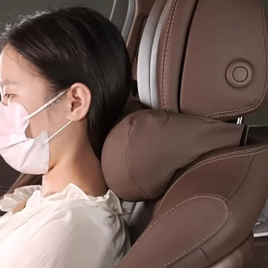 3D Car Headrest Neck Support Pillow for Travel Comfort