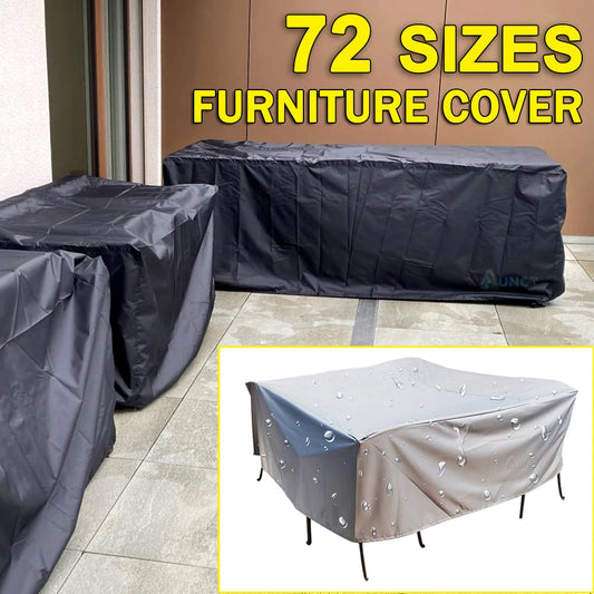 Waterproof Outdoor Patio Furniture Cover 210D Garden Sofa Table Chair Rain Snow Dust Protector