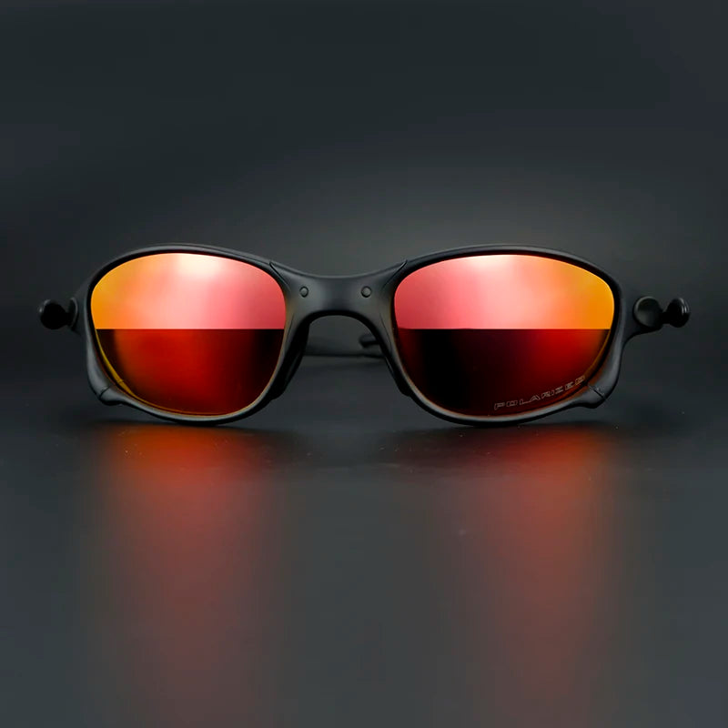 Polarized Metal Cycling Sunglasses UV400 Riding Eyewear