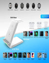 3 In 1 Wireless Charger Pad Stand Mobile Phone Chargers Fast Charging Dock Station For iPhone 14 13 Apple Watch IWatch AirPods