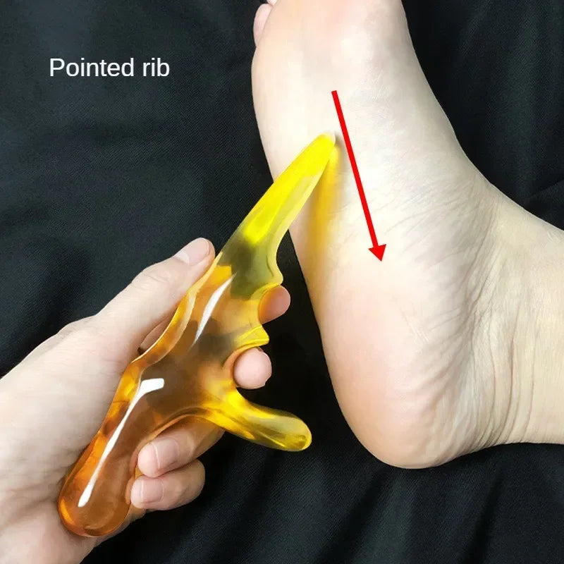 Massager Thumb-shaped Device Muscle Relaxation Unique Back Face Tools Manual Scalp Massagers Merdian Practical Fascia