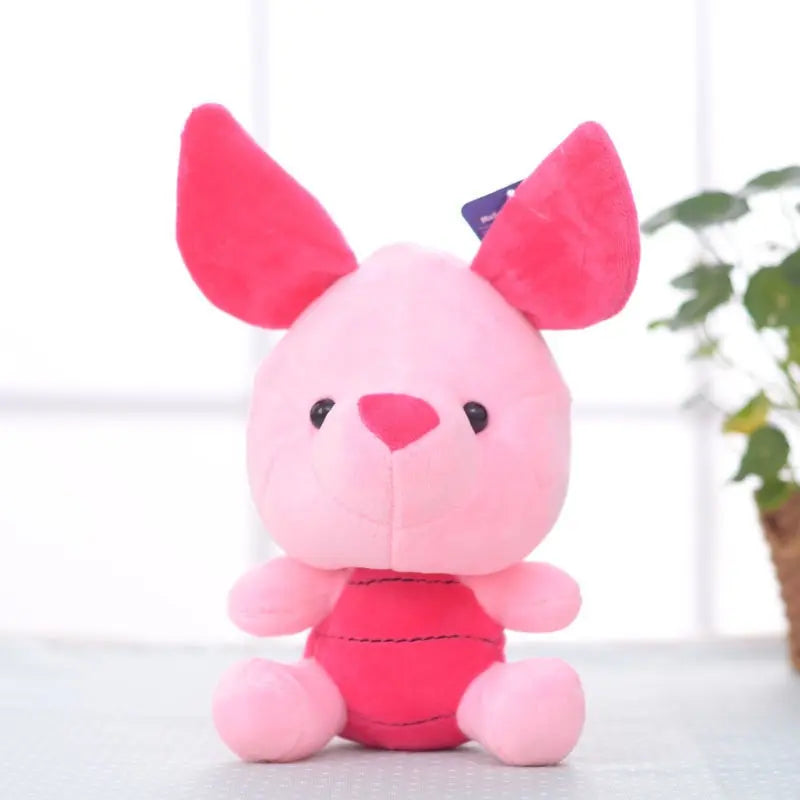 Cartoon Plush Pin Winnie The Pooh Mickey Minnie Tigger Piggy Short Stuffed Animal Doll Doll Toy 's Holiday Gift