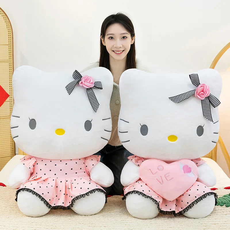 Cute Cat Character Plush Stuffed Doll Toy