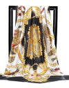 Scarves For Women Print Silk Satin Head Scarf Female Luxury Brand Square Shawl Large Hijab Scarfs
