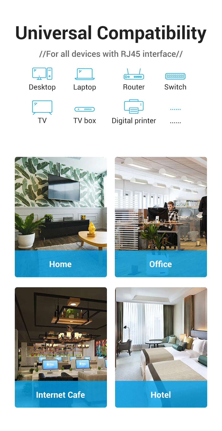 Cat6A Ethernet Cable 10Gbps RJ 45 SFTP Network Cable for PS4 Laptop PC Router ADSL PLC Servo Motor Lan RJ45 Patch Cord