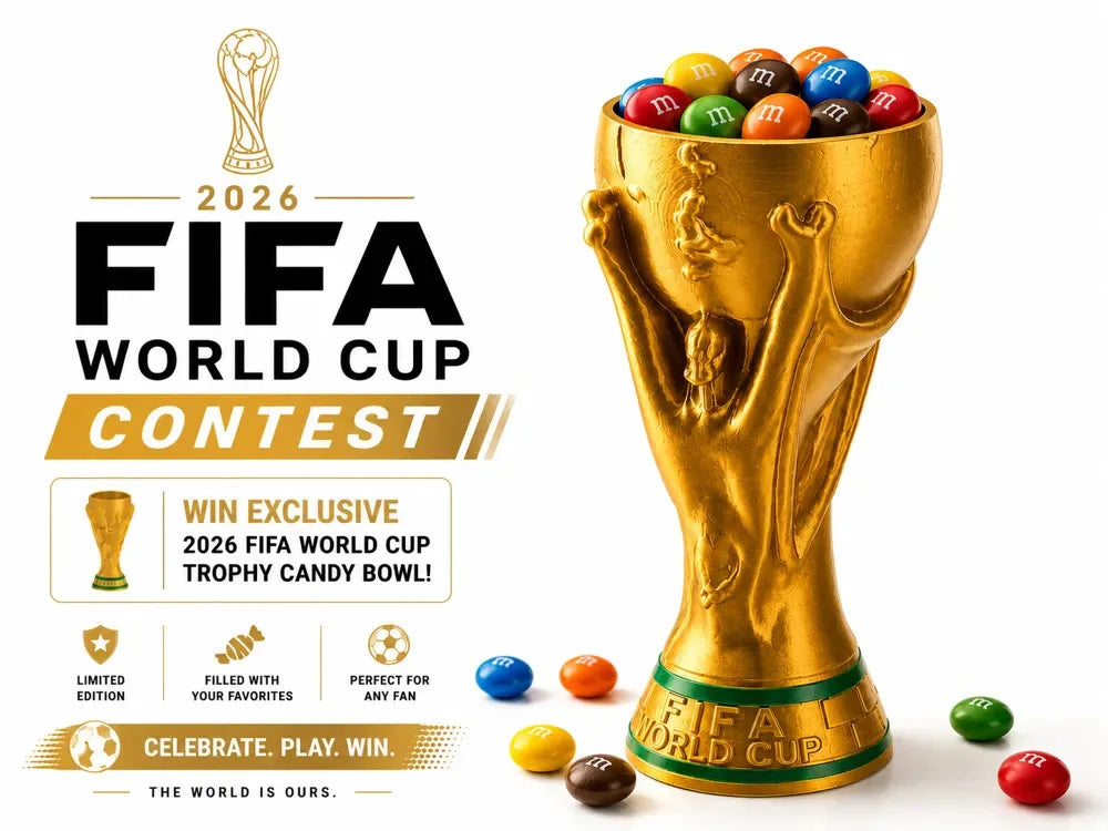 2026 Soccer Ball Cup Holder Candy Bowl Storage Stand Football Fan Decor