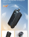 Wireless Microphone Lavalier MIC for iPhone 16 15 Pro（Max） Camera Sound Recording Real-time Monitoring  J12 Upgrade