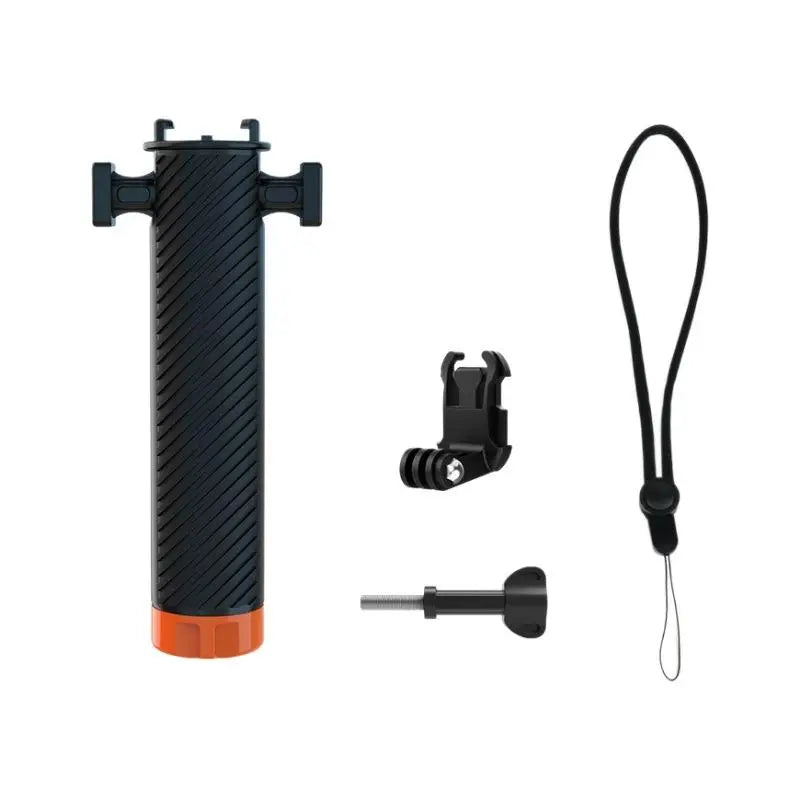 Buoyant Anti-Sink Dive Handle With Dual Cold Shoe Mounts for Insta360 Ace Pro Ace / DJI / Gopro Action Cameras Accessories
