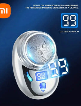 Xiaomi Electric Shaver USB Rechargeable Mini Waterproof Men Portable Travel Detachable Shaver Beard Body Hair Trimmer Gift