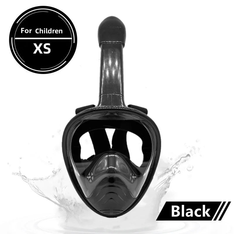 Underwater Scuba Anti Fog Full Face Diving Mask Snorkeling Respiratory Masks Safe Waterproof Swimming Equipment for Adult