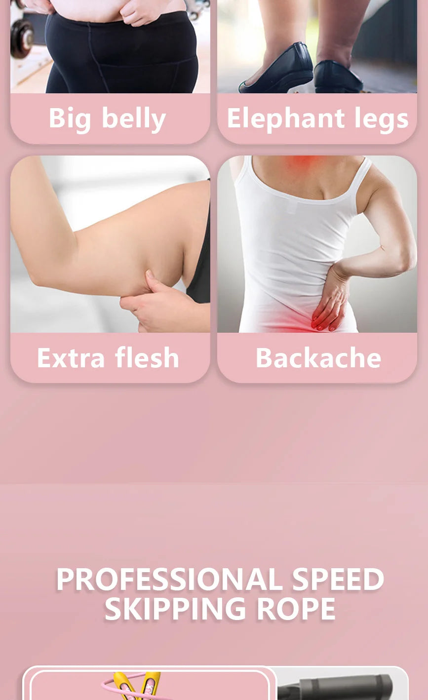 Jump Rope 2.3m for Fitness and Exercise – Skipping Rope for Cardio, Boxing, and Weight Loss – Speed Rope perfect for Men & Women