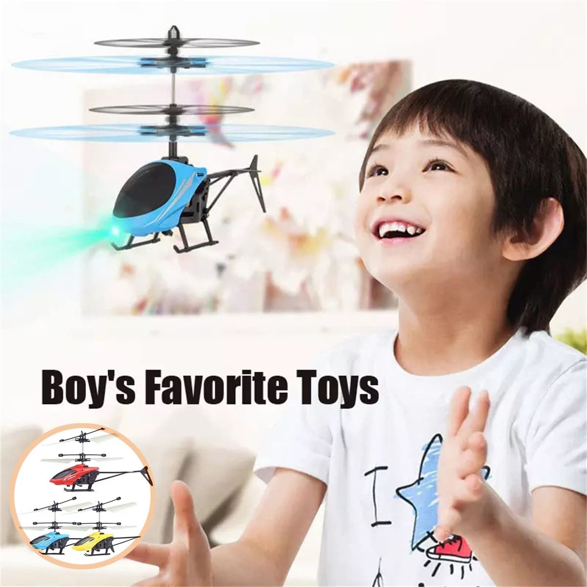 Rechargeable Mini RC Drone Remote Safe Fall-resistant RC Helicopters Drone  Toys
