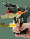 Children Decompression Dinosaur Toy Creative Hand-operated Telescopic Spring Swing Dinosaur Toys Christmas Gifts for Kids