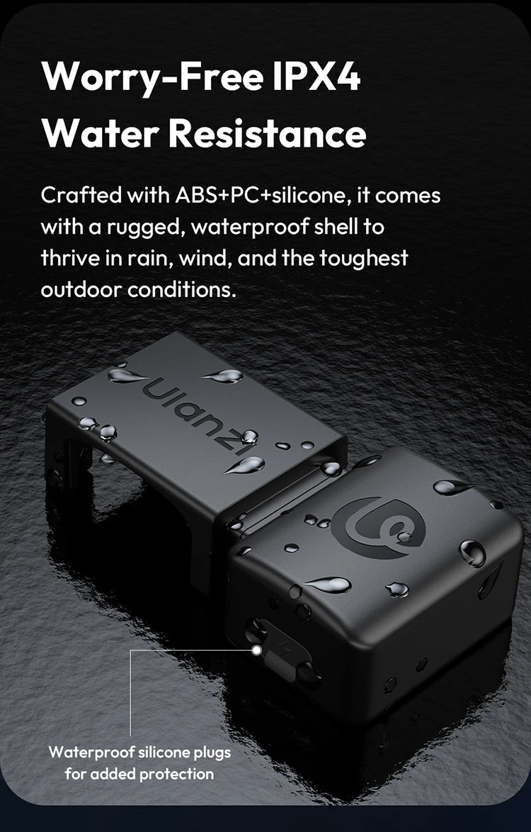 Magnetic Mini LED Video Light for DJI Osmo Pocket 3 – Waterproof Vlogging & Live Streaming Light, 500mAh Rechargeable