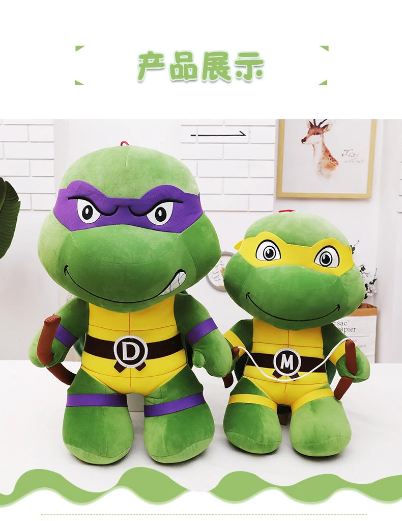 65cm Ninja Turtle Plush Toy Soft Stuffed Animal Doll