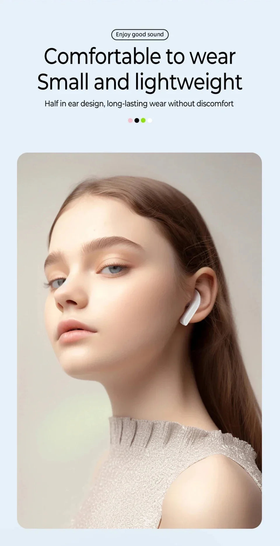 XIAOMI XT65 Wireless Earphone TWS Bluetooth5.3 In Ear Stereo Sound Headphone Sport Touch Control Noise Reduction Earbud With Mic