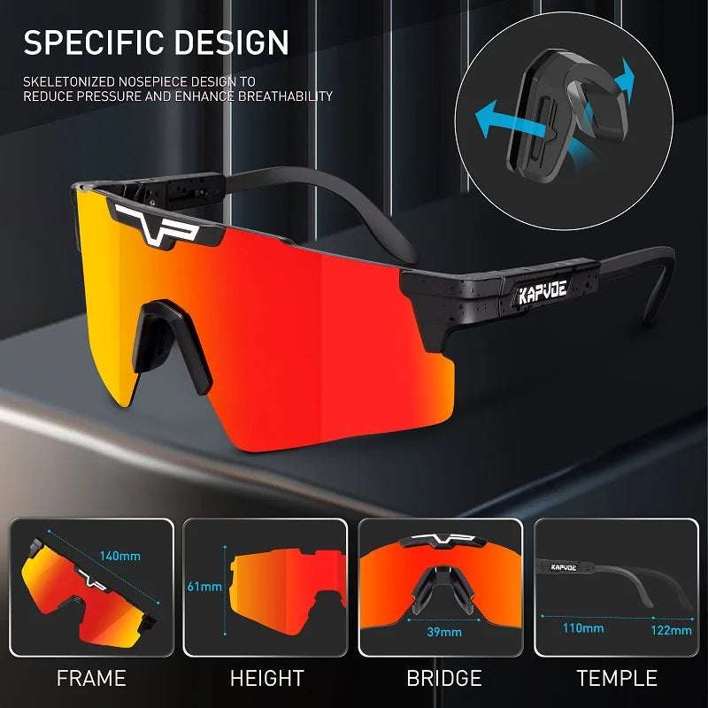 Polarized Cycling Sunglasses Men MBT Cycling Glasses UV400 Outdoor Sports Bicycle Glasses Women Road Bike Glasses