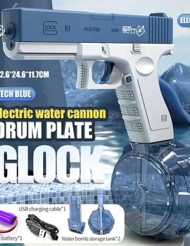 Electric Water Gun Toys Bursts Children's High-pressure Strong Charging Energy Water Automatic Water Spray Children's Toy Guns