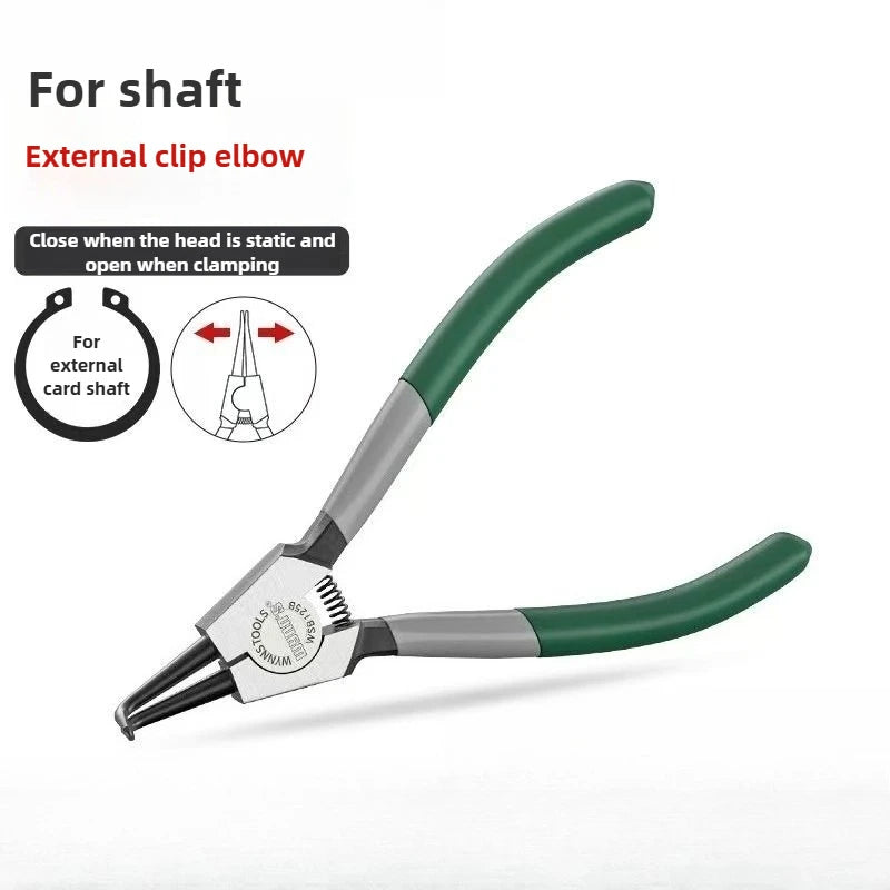 5/7/9/13 inch Snap Ring Pliers Set Lock Ring Circlip Pliers for Removing Installing Puller Locking Rings Shafts Hand Tool
