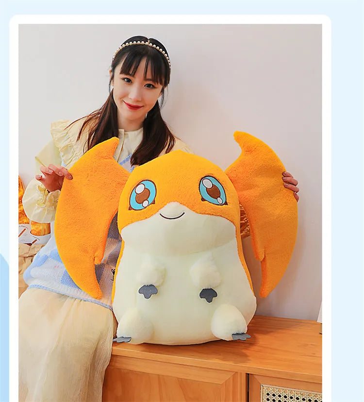 Cute Digital Beast Plush Toy Soft Cuddly Pillow