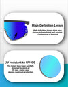 Sports Sunglasses for Men Women Cycling Glasses Baseball Goggles UV Protection for Running MTB Softball