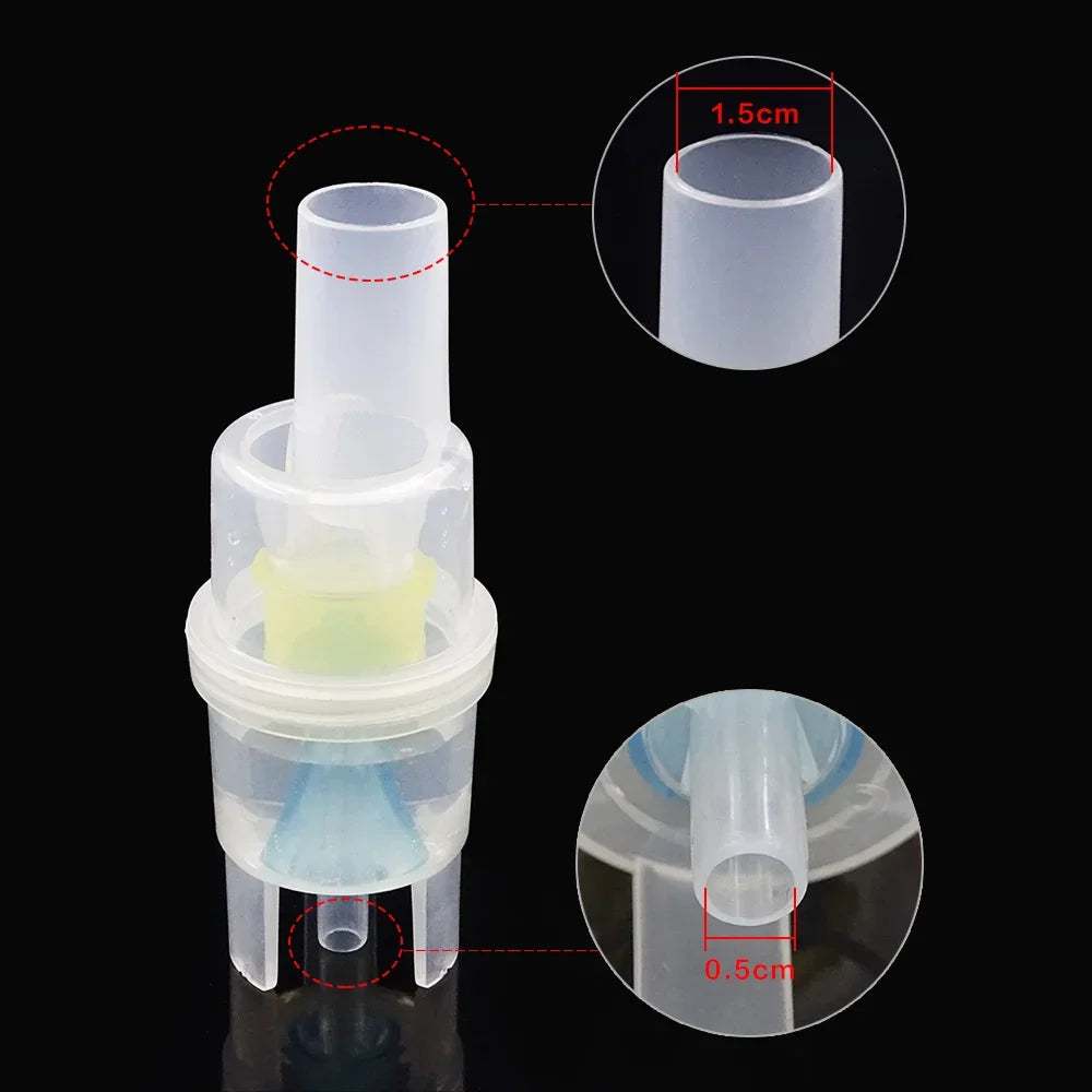 10/6ML Medical Atomized Tank Cup for Air Compressor Nebulizer Portable, Asthma Medicine Bottle Allergy Inhaler Aerosol Medicatio